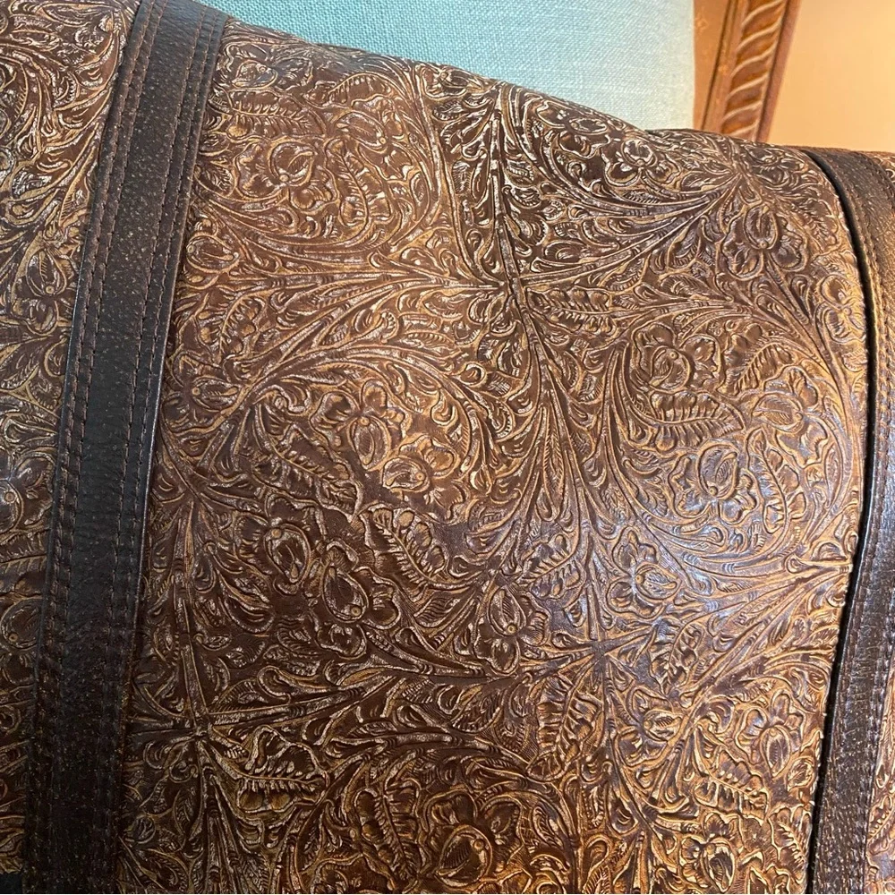 Elegant Leather Accent Pillows